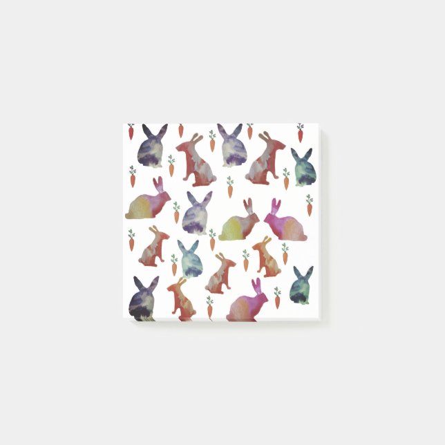 Notas Post-it® Conejos del cielo, Pascua (Anverso)