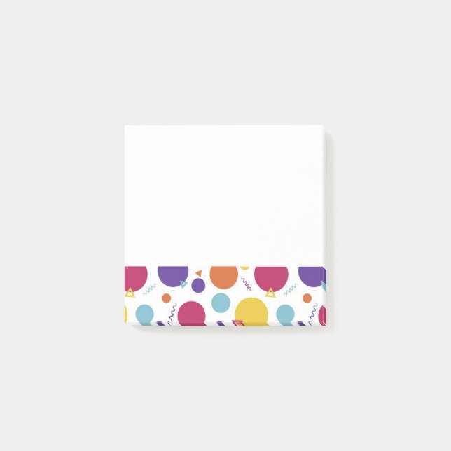 Notas Post-it® Confetti (Anverso)