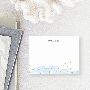 Notas Post-it® Confetti Pop Cielo Moda personalizada
