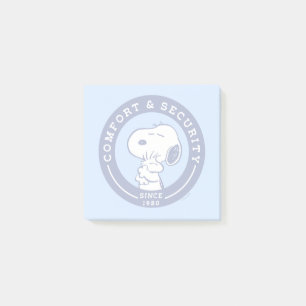 Notas Post-it® Confort y seguridad Snoopy & Woodstock Hug