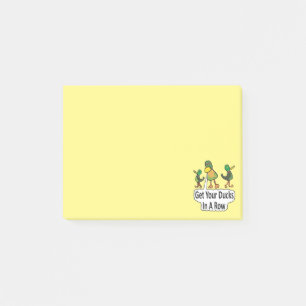 Notas Post-it® Consigue Tus Patos En Una Fila