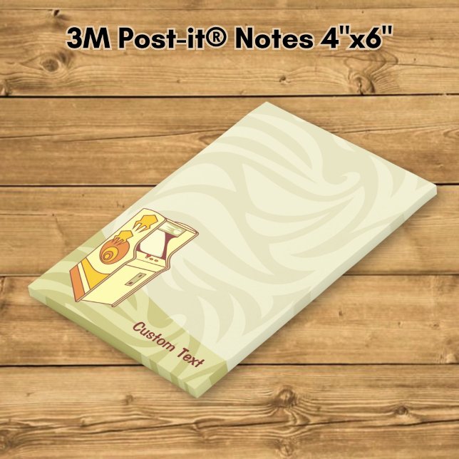 Notas Post-it® Consola de juego de arcade alta (Subido por el creador)