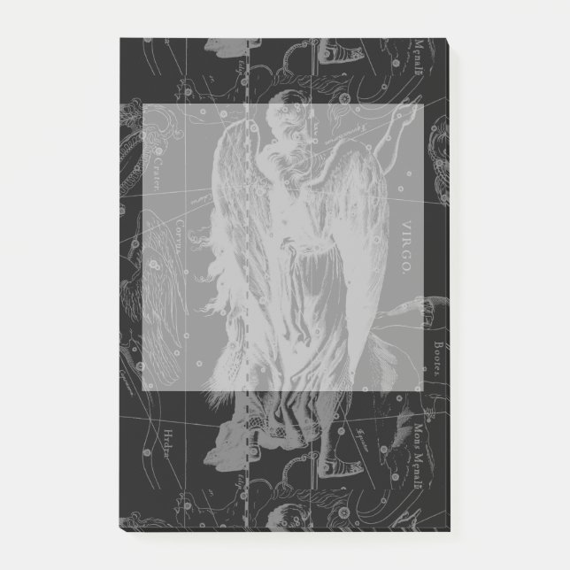 Notas Post-it® Constelación Virgo Zodiac Hevelius 1690 (Anverso)