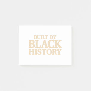 Notas Post-it® Construido Por La Historia Negra Orgullo Africano-