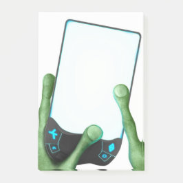 Notas Post-it® Contacto de Alien