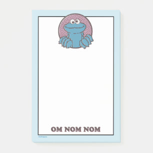 Notas Post-it® Cookie Monster Om Nom