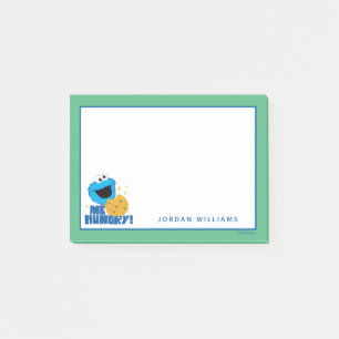 Notas Post-it® Cookie Monster ¡Tengo Hambre!