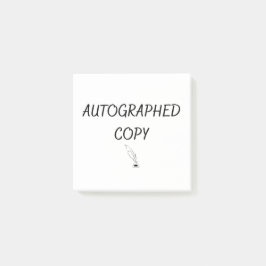 Notas Post-it® Copia autografiada