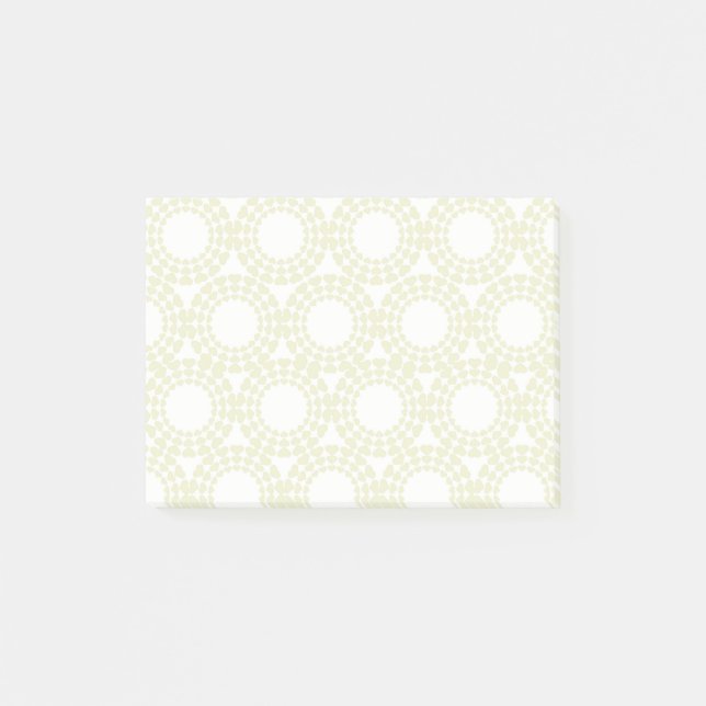Notas Post-it® Corazón de oro (Anverso)