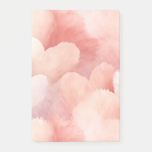 Notas Post-it® Corazones Rubor rosados de bonito