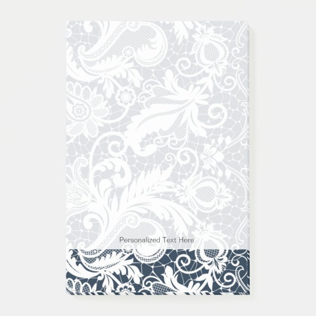 Notas Post-it® Cordón blanco 2 (Anverso)