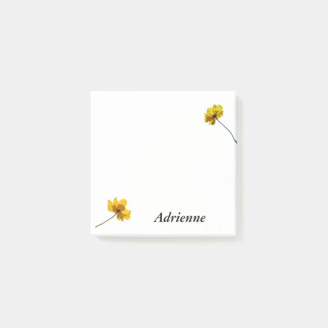 Notas Post-it® Coreopsis Amarillo (Anverso)
