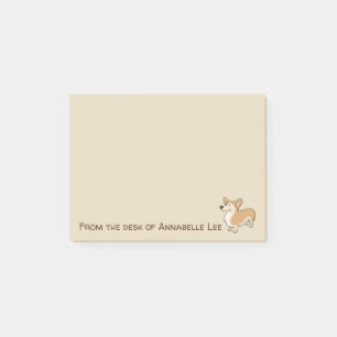 Notas Post-it® Corgi