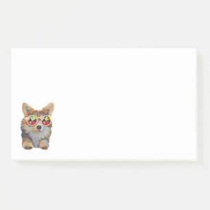 Notas Post-it® Corgi maravilloso de sensación