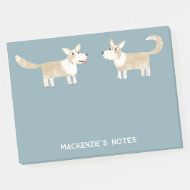 Notas Post-it® Corgi Personalizado