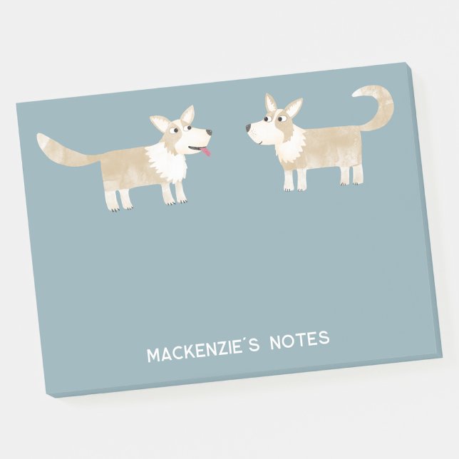 Notas Post-it® Corgi Personalizado (Subido por el creador)