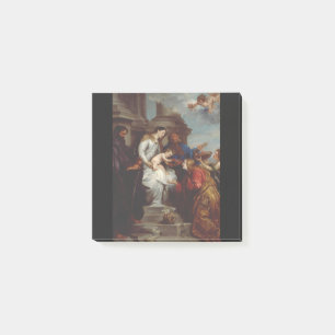 Notas Post-it® Coronación de Santa Rosalía por Anthony van Dyck