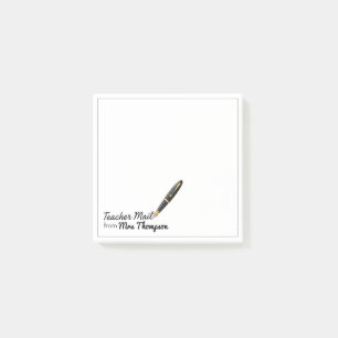 Notas Post-it® Correo personalizado del profesor