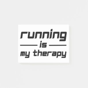 Notas Post-it® Correr es mi terapia