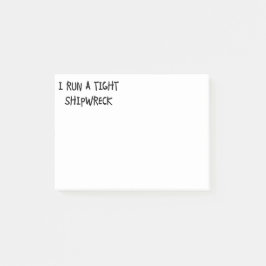 Notas Post-it® Corro un veloz naufragio