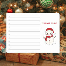 Cosas de muñeco de nieve de Navidad Texto personal