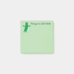 Notas Post-it® Cosas Divertidas y Elegantes para Hacer con Pepino