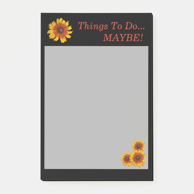 Notas Post-it® Cosas que hacer... ¡QUIZÁS! (Anverso)