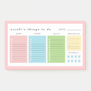 Notas Post-it® Cosas simples y modernas para hacer