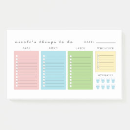 Notas Post-it® Cosas simples y modernas para hacer