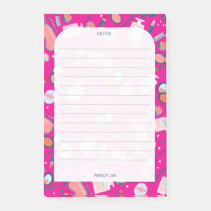 Notas Post-it® Cosméticos de belleza vintage maquilladores Person