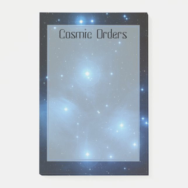 Notas Post-it® Cosmic Orders Stars  (Anverso)