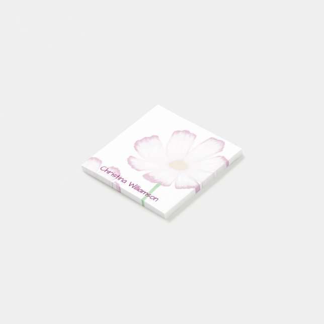 Notas Post-it® Cosmos Magenta y Rosa (En perspectiva)