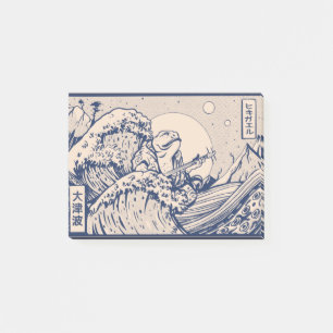 Notas Post-it® Cottagecore frog in japanese style