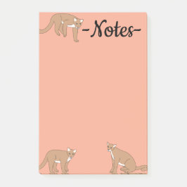 Notas Post-it® Cougar