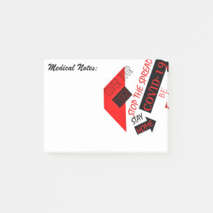 Notas Post-it® Covid-19