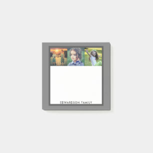 Notas Post-it® Crea tu propio collage de fotografías familiares