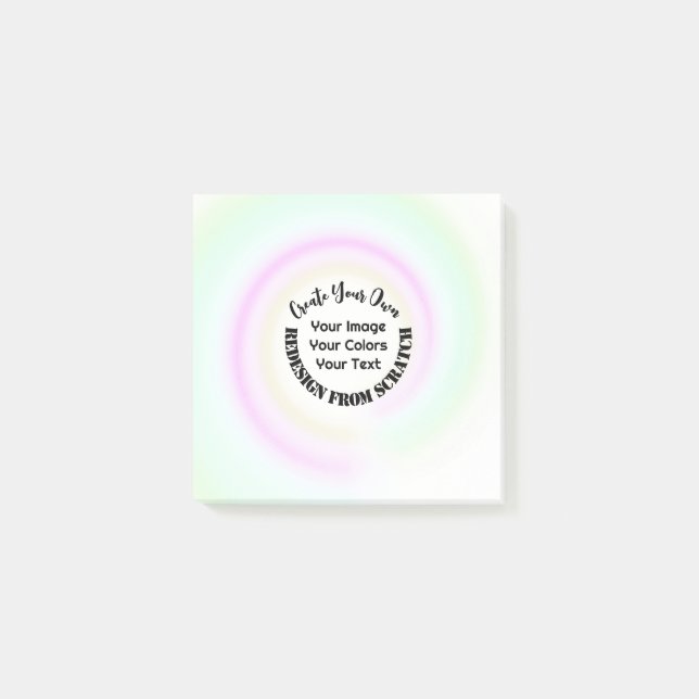 Notas Post-it® Crea tu Propio Personalizado (Anverso)