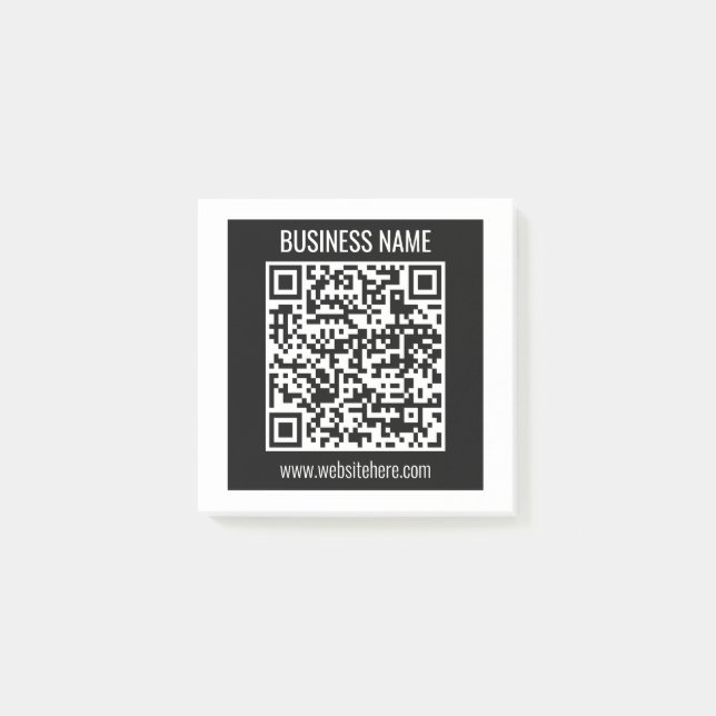 Notas Post-it® Crear un código QR moderno instantáneamente (Anverso)