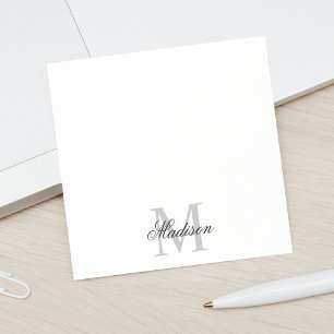 Notas Post-it® Crear un nombre personalizado caligrafía monográfi