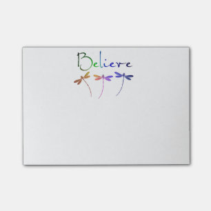 Notas Post-it® Creen libélulas