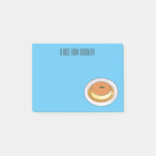 Notas Post-it® Creme caramel personalizado ilustracion