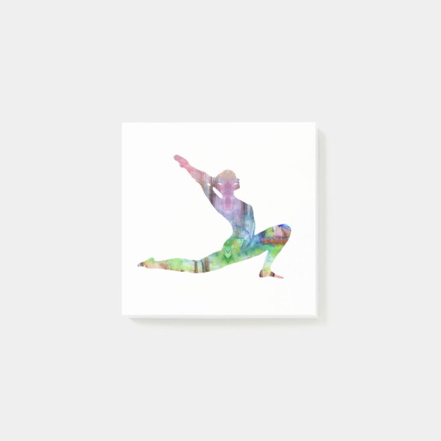 Notas Post-it® Crescent Moon Pose (Anverso)