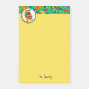 Notas Post-it® Creyones coloridos 4 x 6