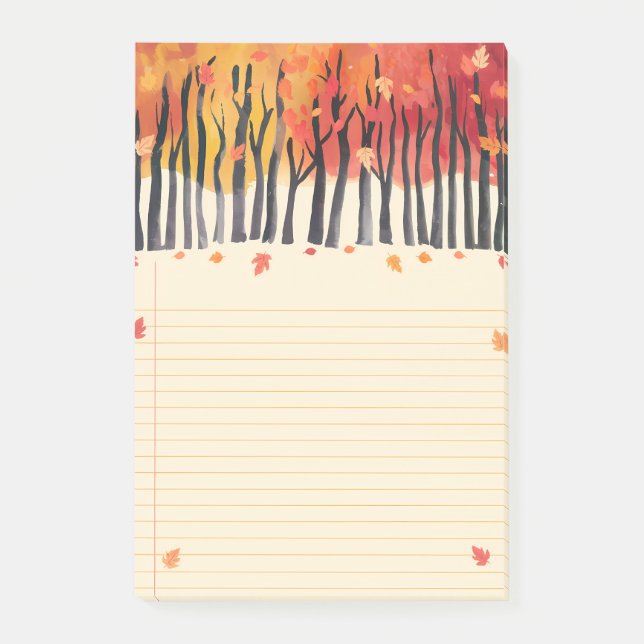 Notas Post-it® Crimson Canopy (Anverso)