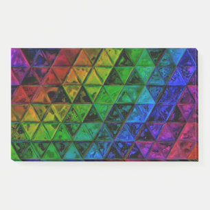 Notas Post-it® Cristal de orgullo