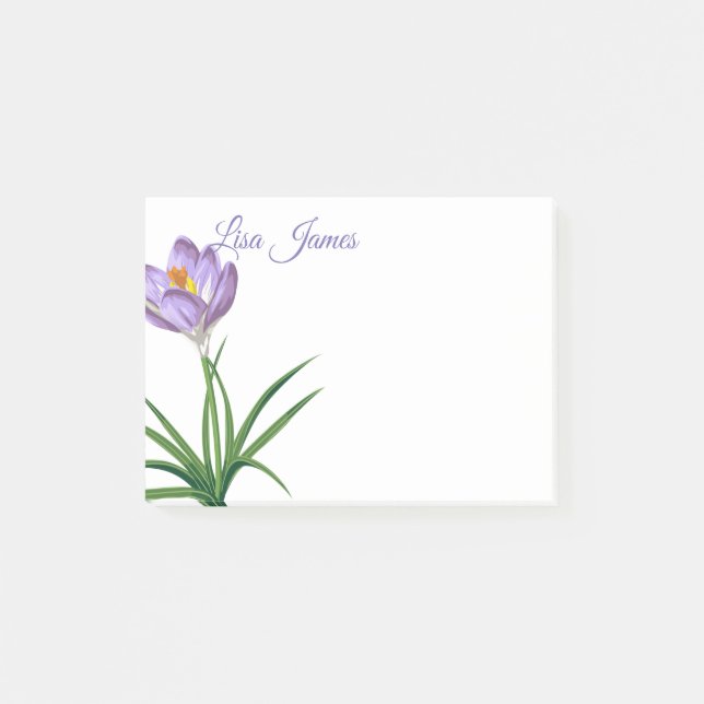 Notas Post-it® Crocus Post-it-Notes (Anverso)