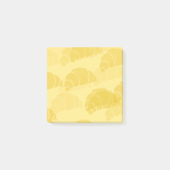 Notas Post-it® Croissant Post it Notes (Anverso)