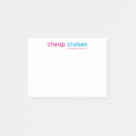 Notas Post-it® Cruceros baratos