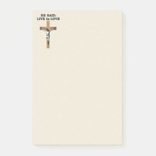 Notas Post-it® Crucifijo