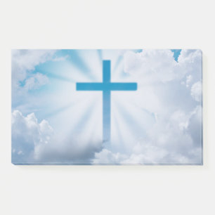 Notas Post-it® Cruz Azul En El Cielo